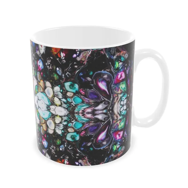 Builders Mug. Stained Glass Inspired