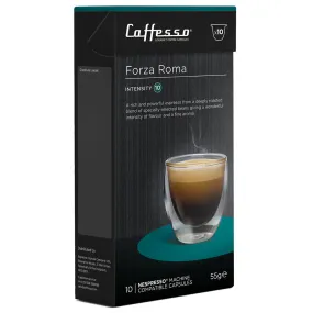 Caffesso Forza Roma Nespresso Compatible 10 Pods