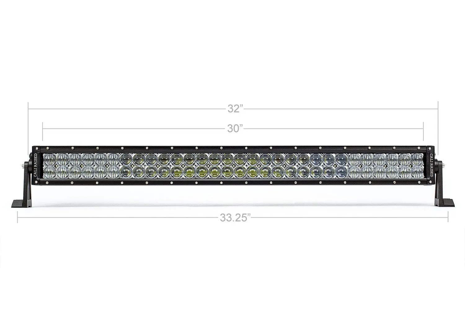 Cali Raised 32" Dual Row Light Bar (BOGO 32" Mounting Bracket Free!)
