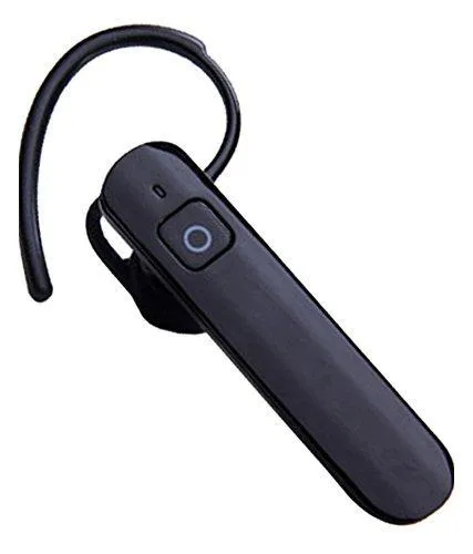 Captcha Black Bluetooth 4.1 Wireless Headset,Noise Canceling and Hands Free with Mic Compatible with Xiaomi Mi, Apple, Samsung, Sony, Lenovo, Oppo, Vivo and ALL other Smartphones (1 Year Warranty, Color May Vary)