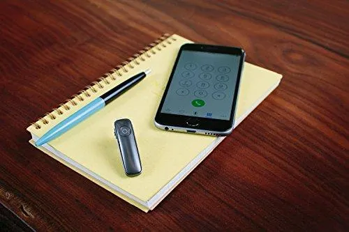 Captcha Black Bluetooth 4.1 Wireless Headset,Noise Canceling and Hands Free with Mic Compatible with Xiaomi Mi, Apple, Samsung, Sony, Lenovo, Oppo, Vivo and ALL other Smartphones (1 Year Warranty, Color May Vary)
