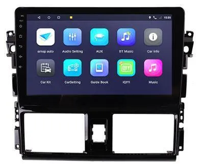 Car Dealz 10.2" Android 10.0 For Toyota Vios 2013-2018 w CAM In Dash Plus OEM Fascia