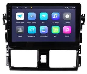 Car Dealz 10.2" Android 10.0 For Toyota Vios 2013-2018 w CAM In Dash Plus OEM Fascia