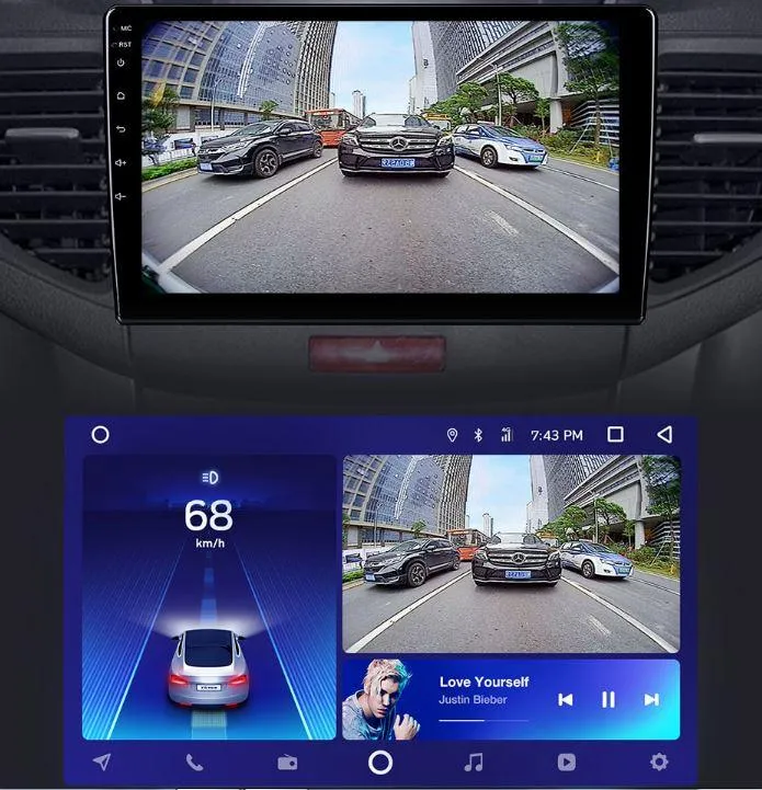 Car Dealz 10.2" Android 10.0 Hyundai Solaris 1 2010-2016 Head Unit In Dash Plus OEM Fascia