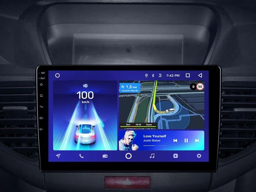 Car Dealz 10.2" Android 10.0 Hyundai Solaris 1 2010-2016 Head Unit In Dash Plus OEM Fascia
