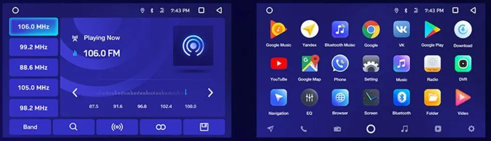 Car Dealz 10.2" Android 10.0 Hyundai Solaris 1 2010-2016 Head Unit In Dash Plus OEM Fascia