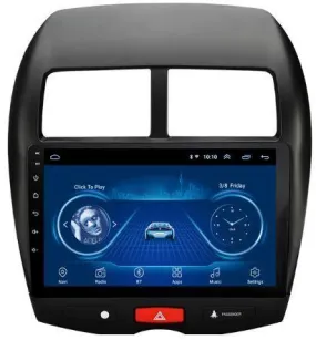 Car Dealz 10.2" Android 8.1 For Mitsubitshi ASX 2013-2015 w CAM GPS Bluetooth Car Player Navigation Radio Stereo DVD Head Unit In Dash Plus OEM Fascia