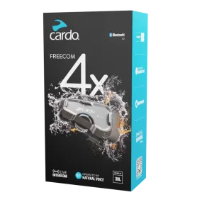 Cardo Freecom 4X Motorcycle Bluetooth Communication System