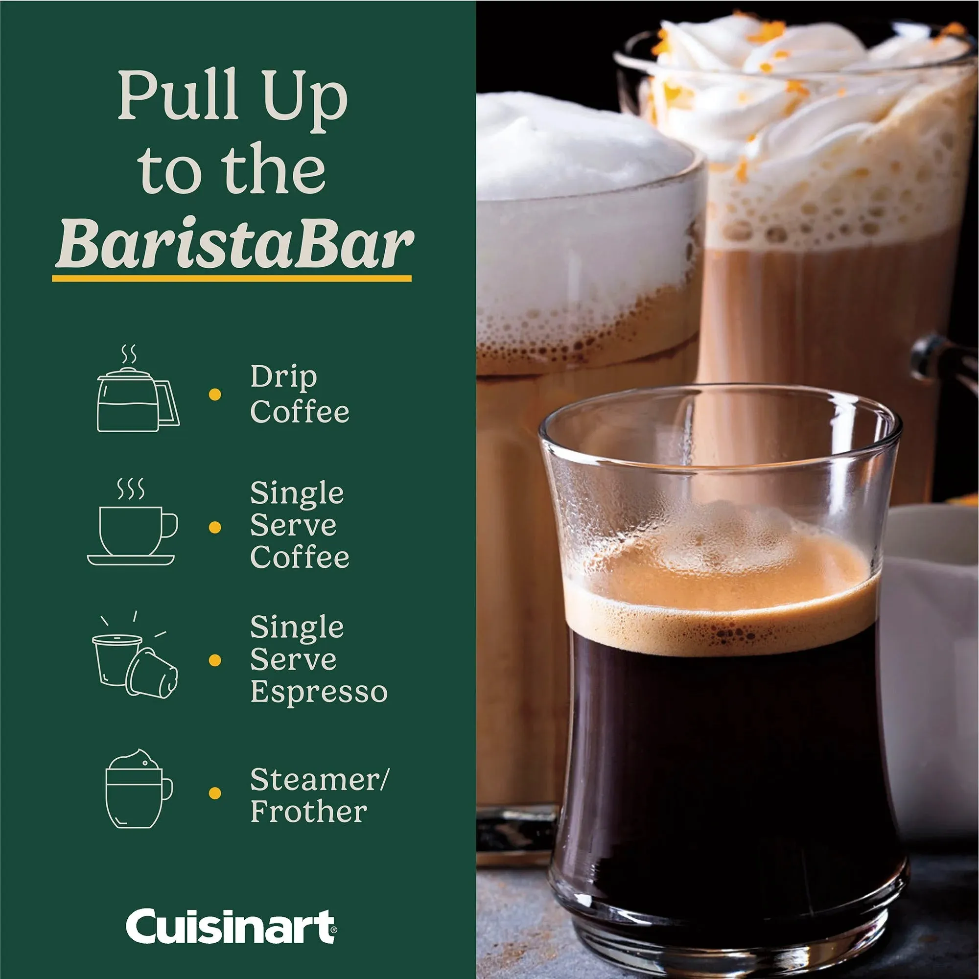Coffee Center Barista Bar 4-in-1 Coffeemaker