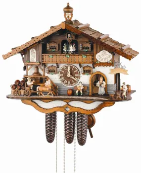 Cuckoo Clock - 8-Day Bavarian Biergarten & Beer Wagon - Schneider