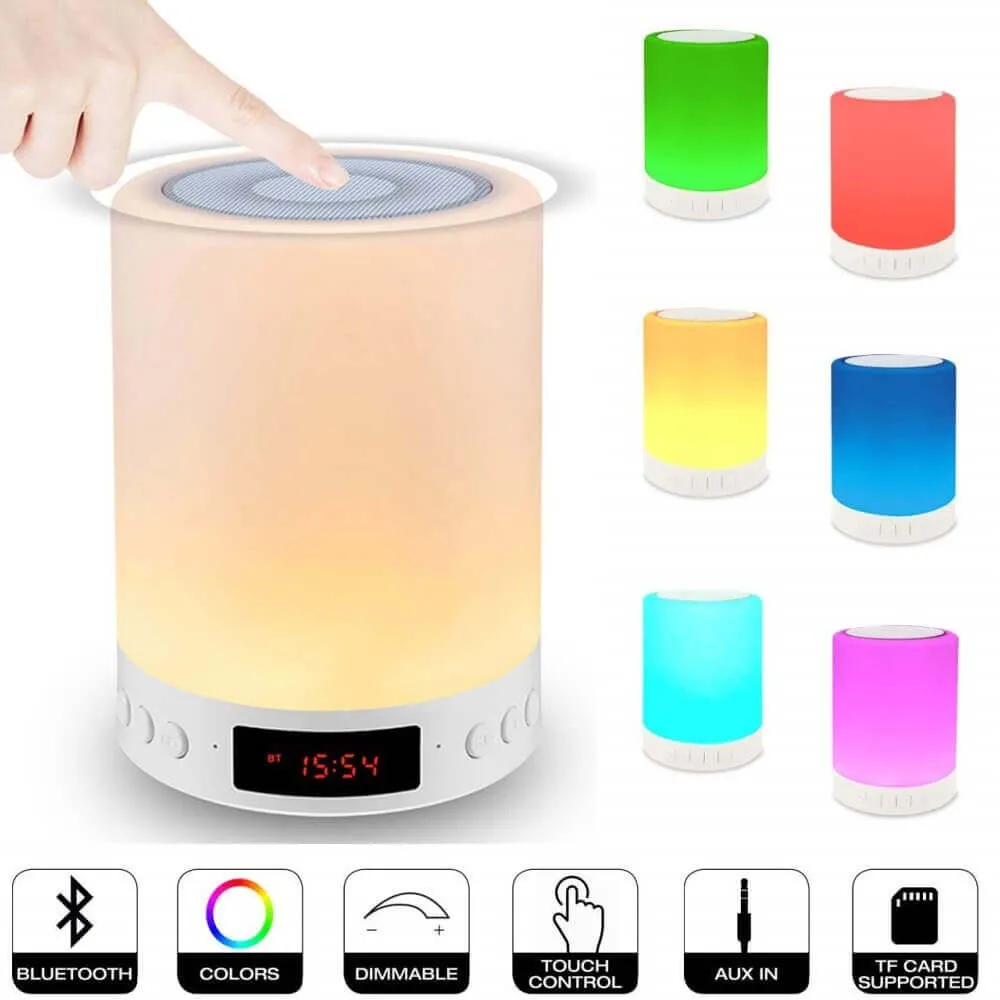 Customized Personality LED nightlight Bluetooth Speaker