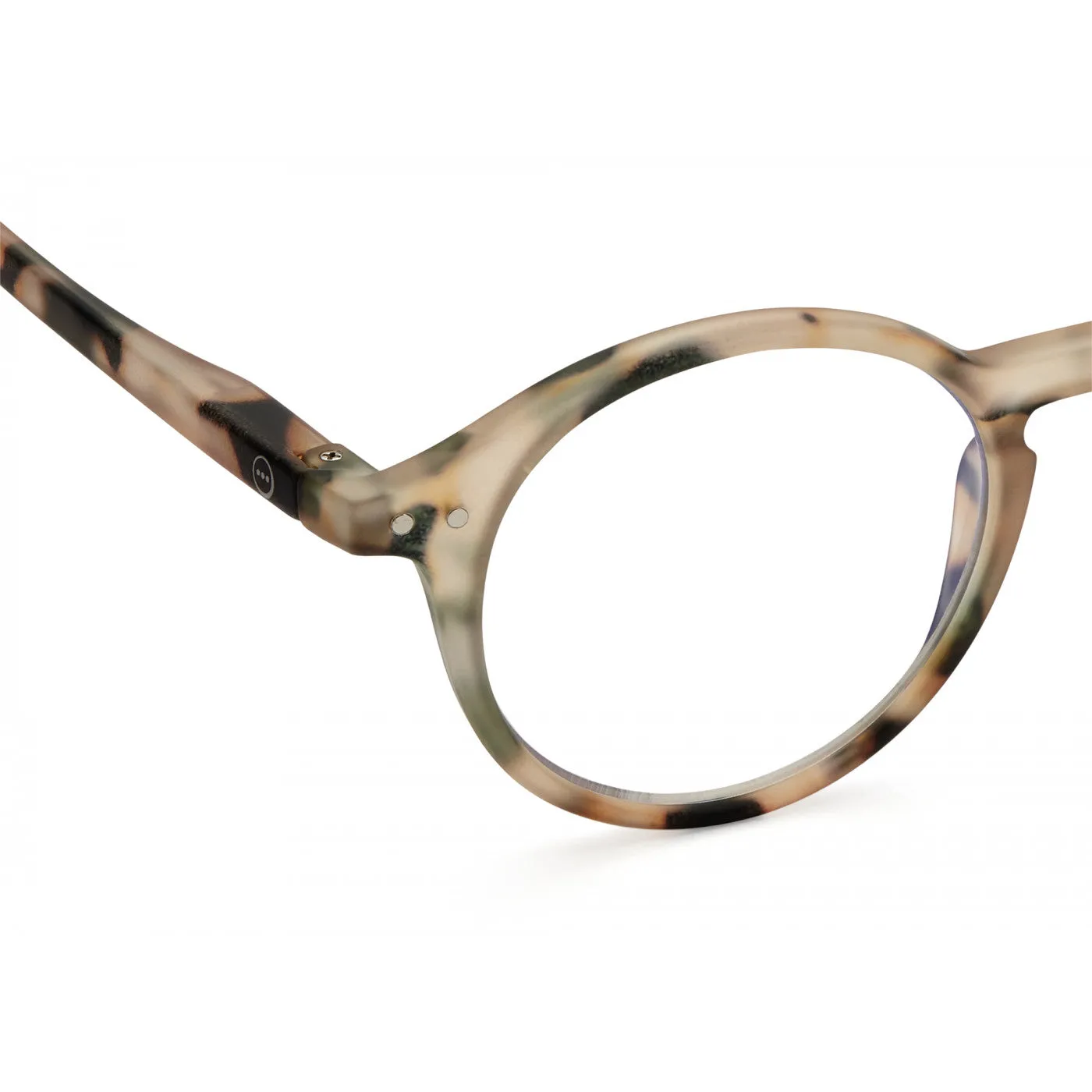 #D Reading Screen Protection Glasses - Light Tortoise