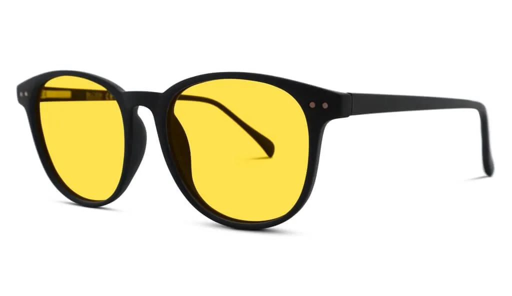 DayMax Billie Glasses - Matt Black - Readers