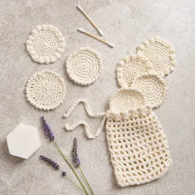 Day's of the Week Cotton Pads and Bag Crochet Kit
