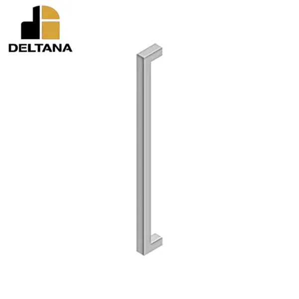 Deltana - 24" Contemporary Pull - Single Side - 1-3/8" - 1-7/8" Door Thickness - Optional Finish