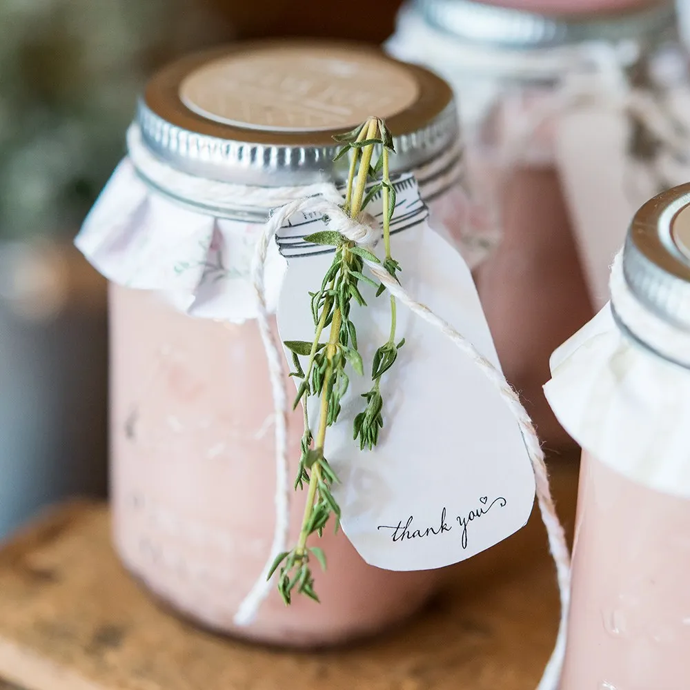 DIY MINIATURE MASON JAR DECORATING KIT (8/pkg)