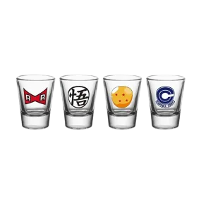 Dragon Ball Dbz Mix Set Of 4 Shooters