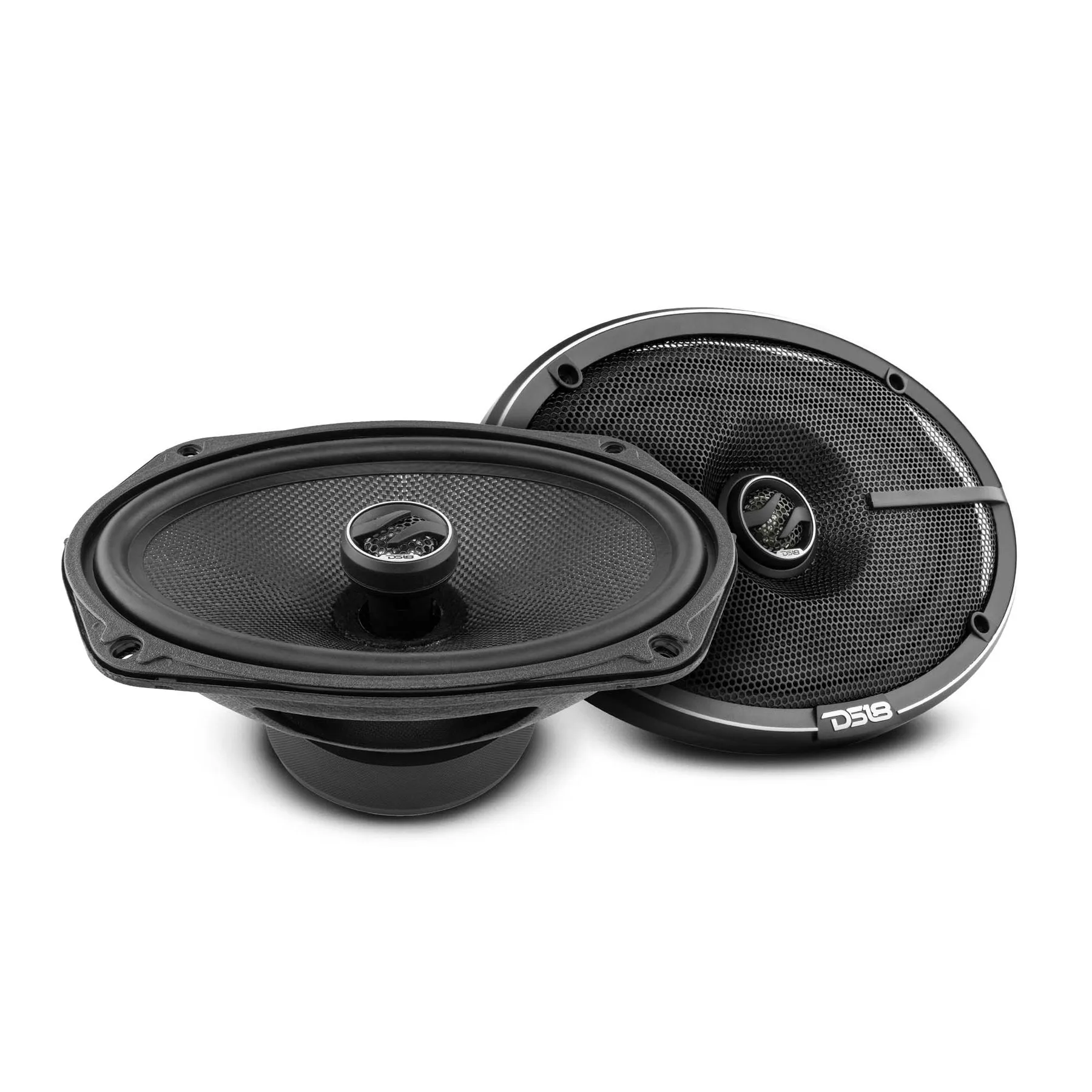DS18 2005-2021 Toyota Tacoma Double and Access Cab Front and Back Doors Speakers Better Upgrade/Replacement Package 1600 Watts