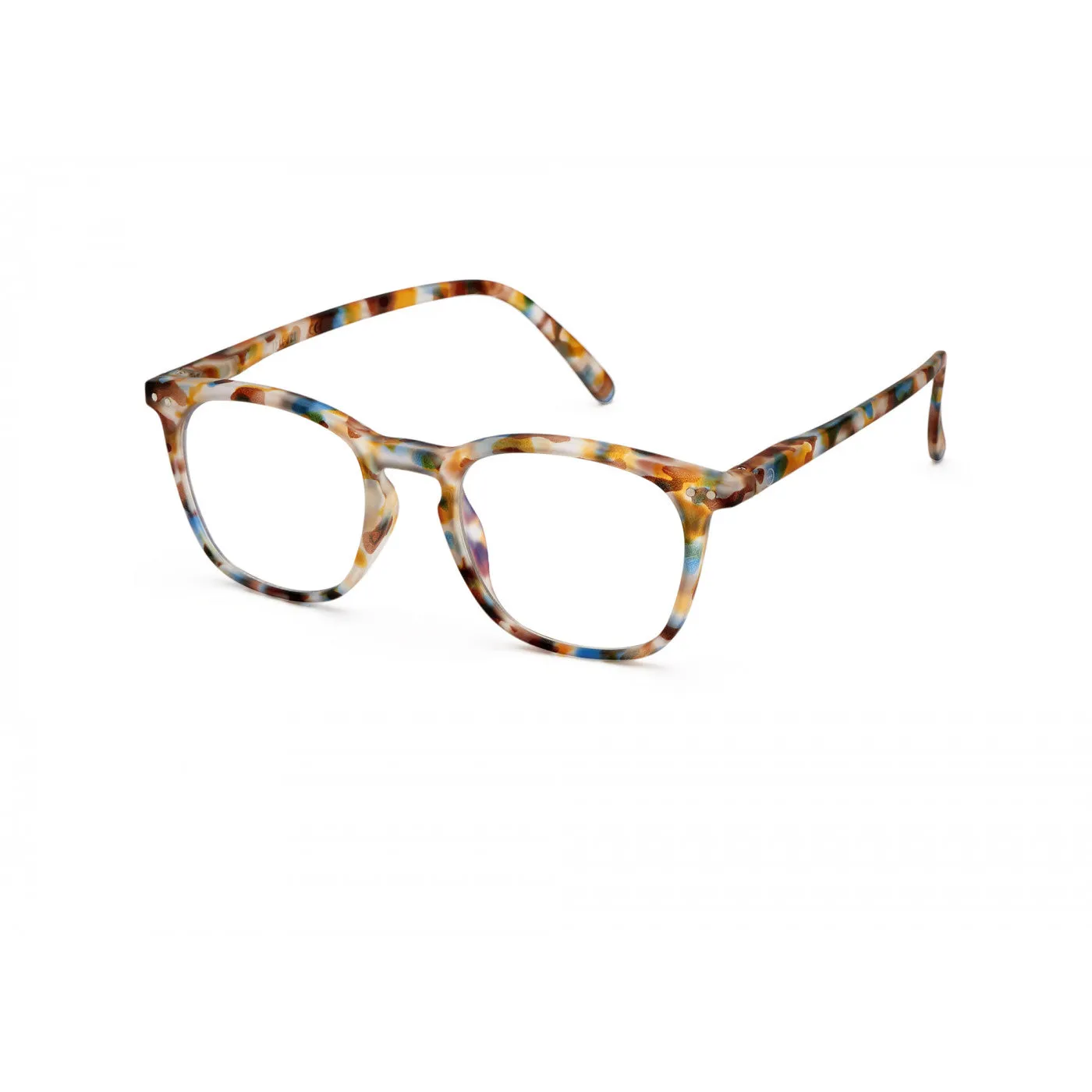 #E Reading Screen Protection Glasses - Blue Tortoise