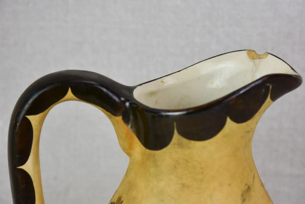 Early twentieth-century stoneware liquor service from the Basque country