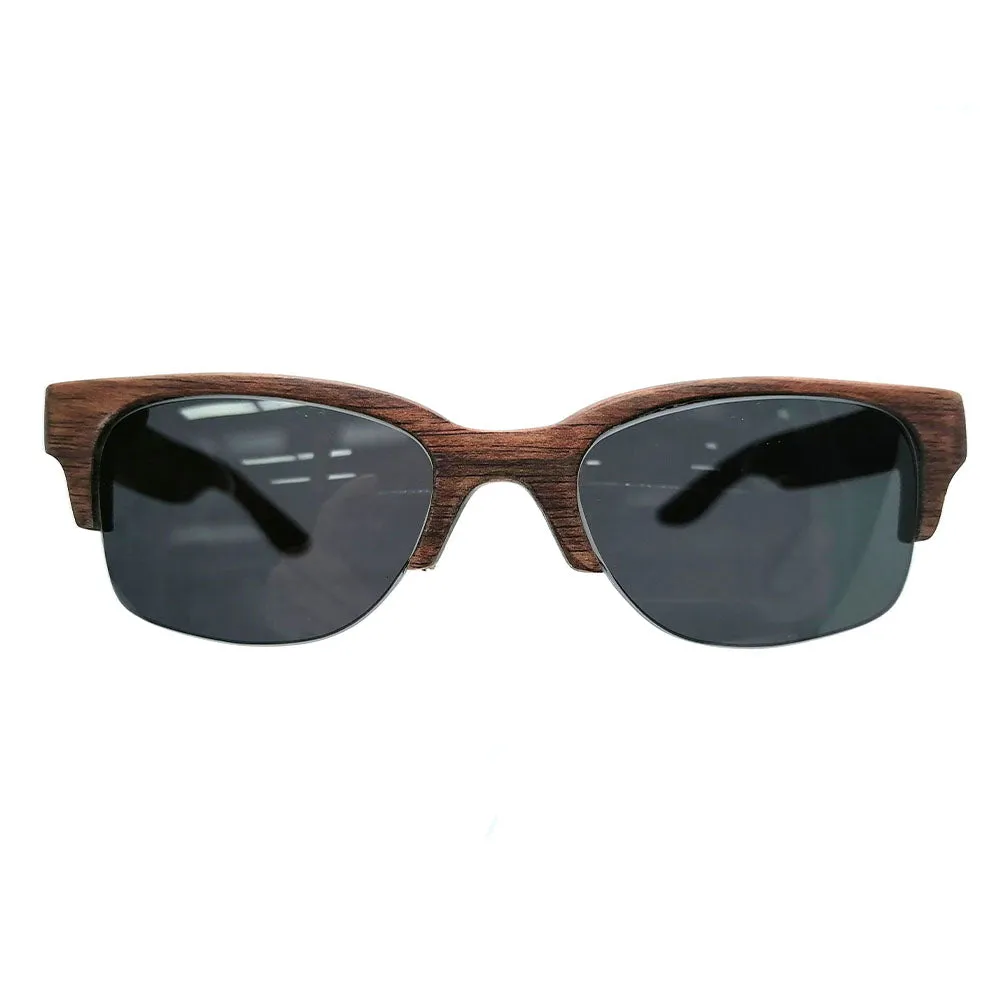 ebony AUTUMN semi-rimless