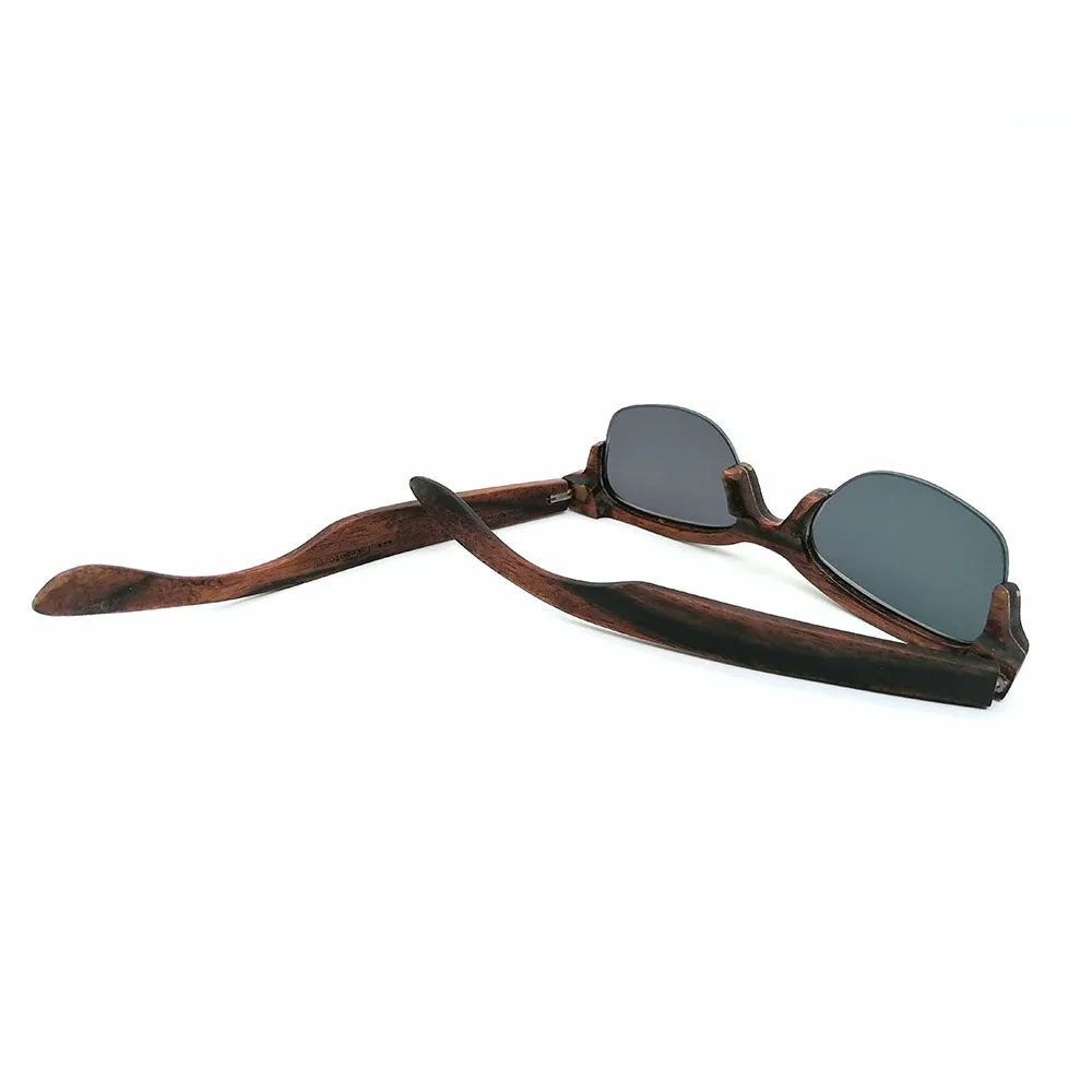 ebony AUTUMN semi-rimless