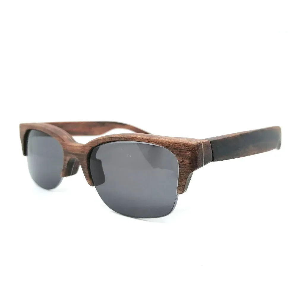 ebony AUTUMN semi-rimless