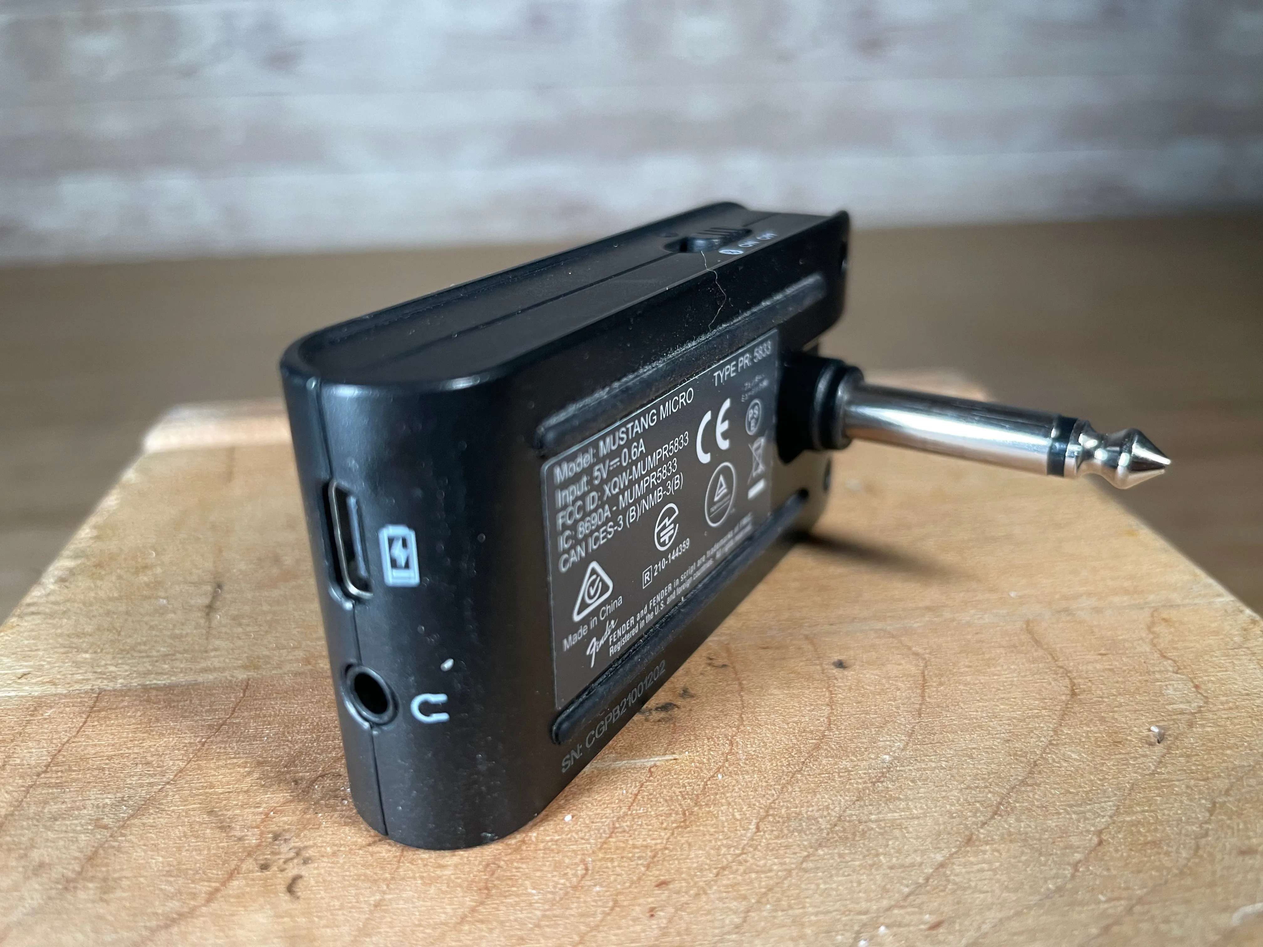 Fender Mustang Micro Amplifier
