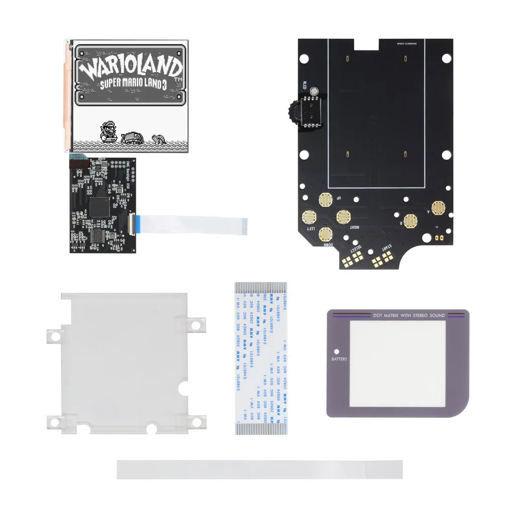 Game Boy DMG V4 Q5 IPS LCD Backlight Kit with OSD - Hispeedido