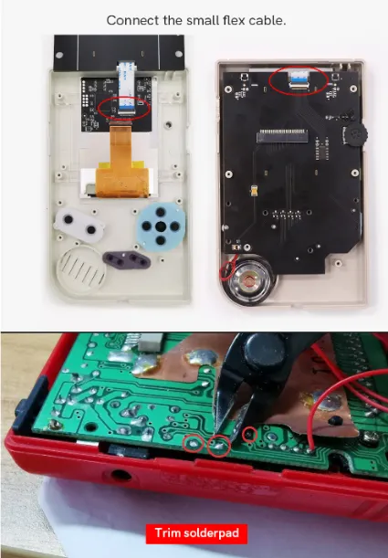 Game Boy DMG V5 Pro IPS LCD Backlight Kit with OSD - Hispeedido