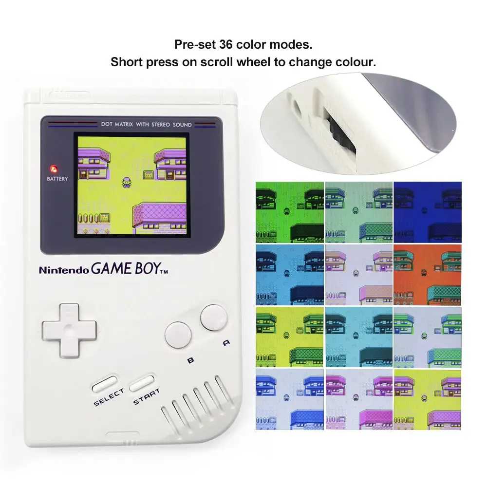Game Boy DMG V5 Pro IPS LCD Backlight Kit with OSD - Hispeedido