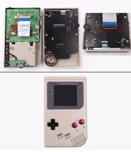 Game Boy DMG V5 Pro IPS LCD Backlight Kit with OSD - Hispeedido