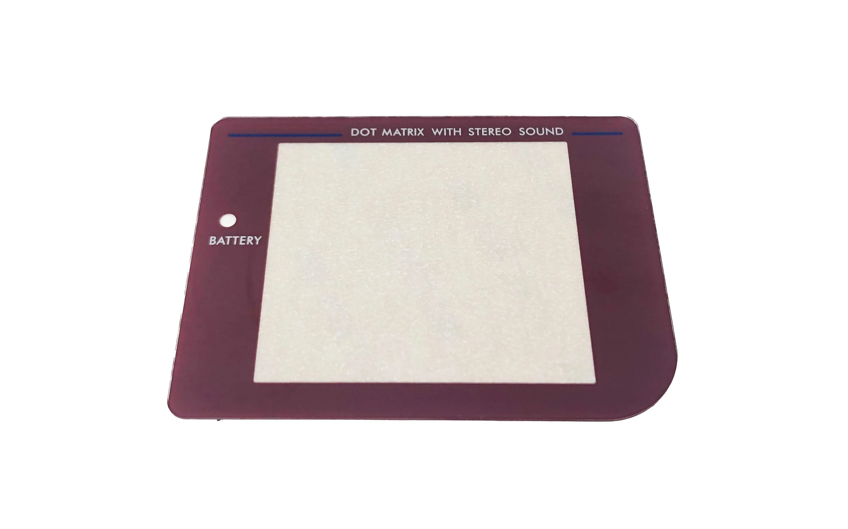 Game Boy Original DMG Q5 Backlight Colored Glass Lens