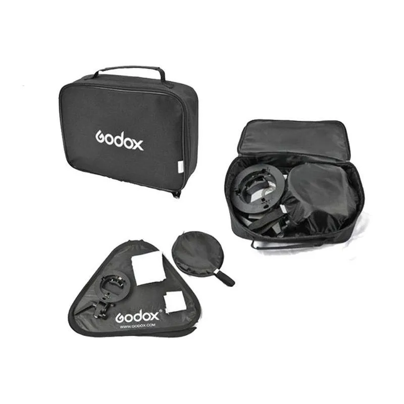 Godox 'Run-and-Gun' 400W (2x AD200Pro 200W) Portable Strobe Kit with Softbox, Stand and Trigger - Bundle