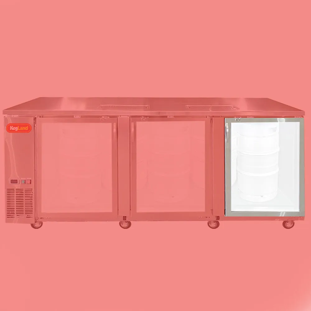 Grand Deluxe 3 - Stainless Steel Glass Door - Right