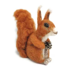 Highland Squirrel Needle Felting Kit