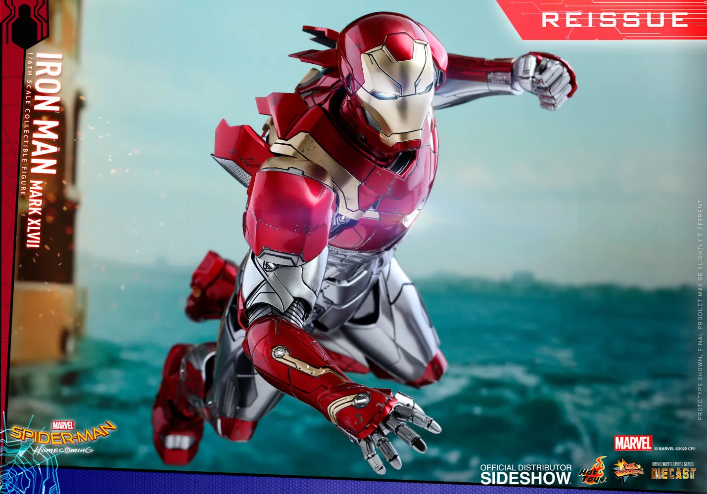 Iron Man Mark XLVII Spider-Man: Homecoming Sixth Scale Figure
