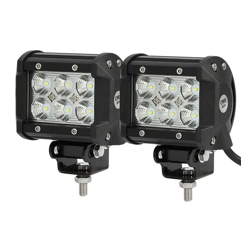 Jeep JK - All in Package 52'' Light Bar & LED CREE Headlights & 2 Pods and All Bracket