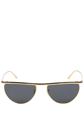 Khaite   KHAITE x Oliver Peoples metal sunglasses 