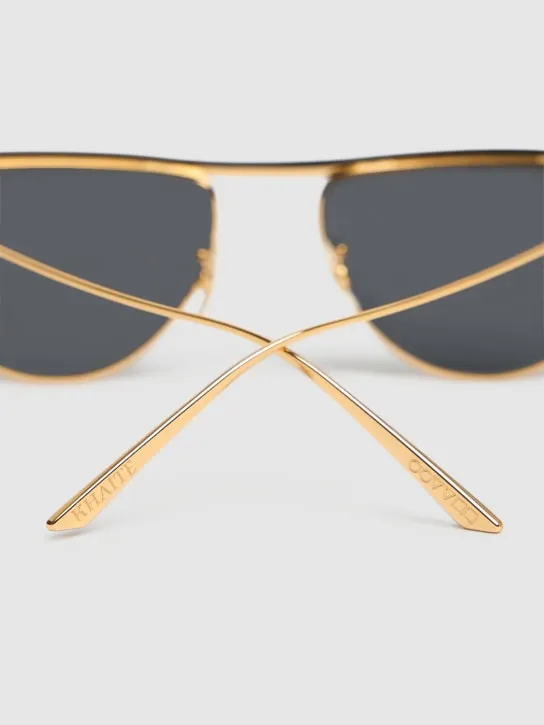 Khaite   KHAITE x Oliver Peoples metal sunglasses 