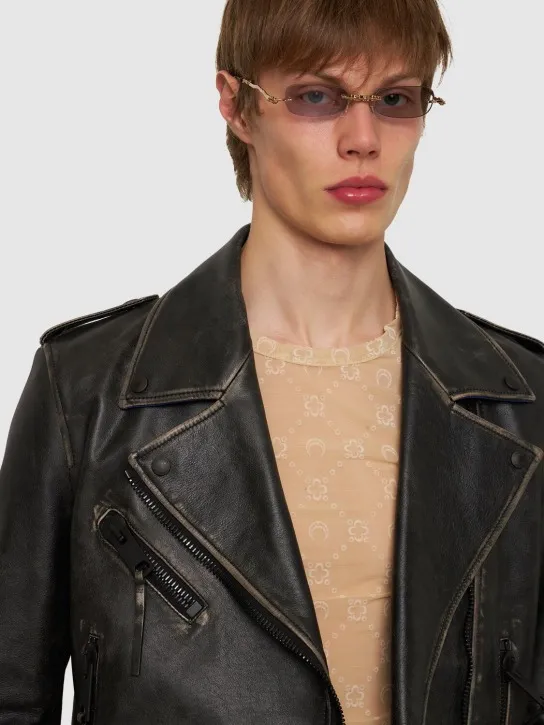 Kuboraum Berlin   H47 Metal Machinery rimless sunglasses 