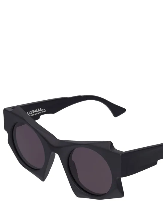 Kuboraum Berlin   U5 squared acetate sunglasses 