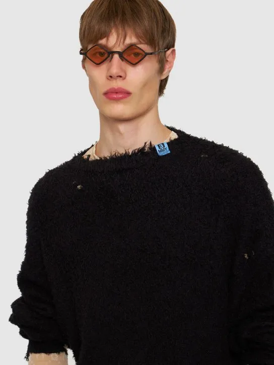 Kuboraum Berlin   Z14 squared metal sunglasses 