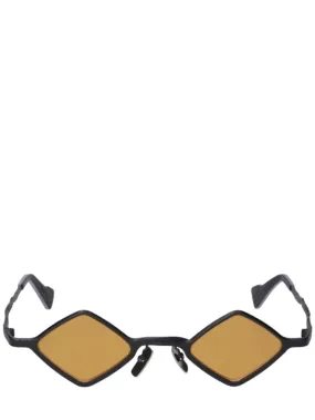 Kuboraum Berlin   Z14 squared metal sunglasses 