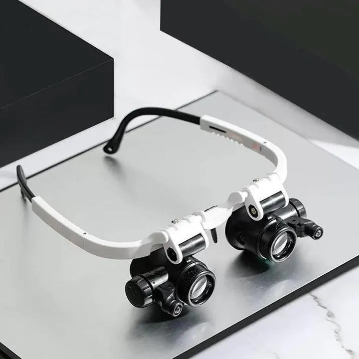 LED Glasses Magnifier