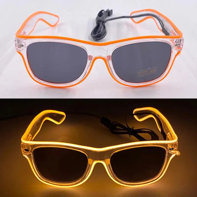 Light Up LED Wire Neon Glasses Party Supplies