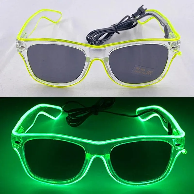 Light Up LED Wire Neon Glasses Party Supplies