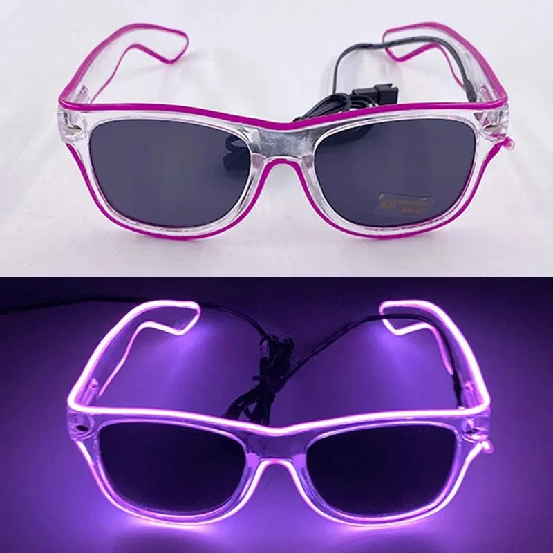 Light Up LED Wire Neon Glasses Party Supplies