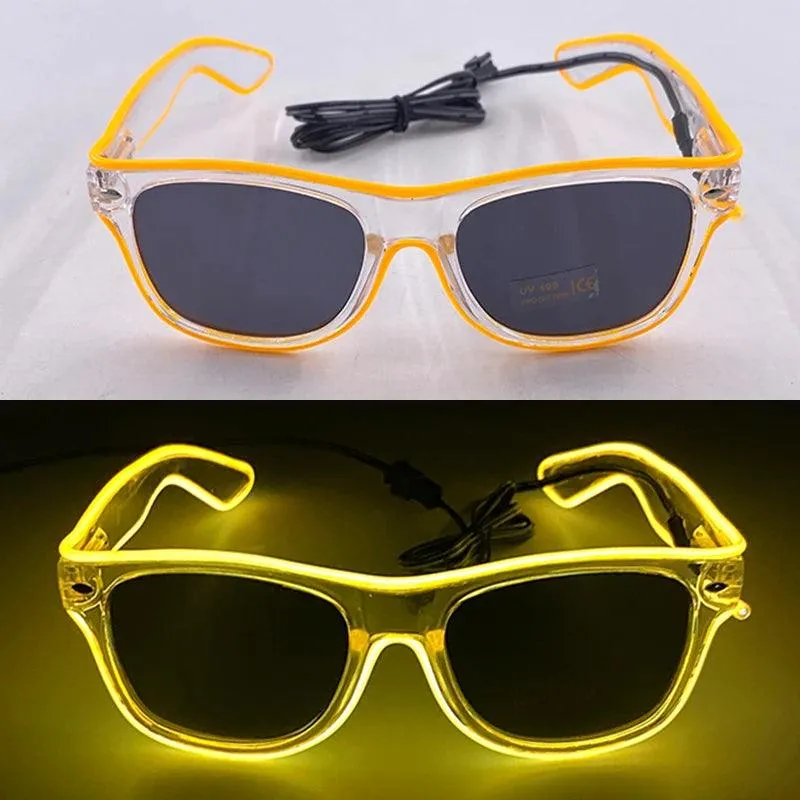 Light Up LED Wire Neon Glasses Party Supplies