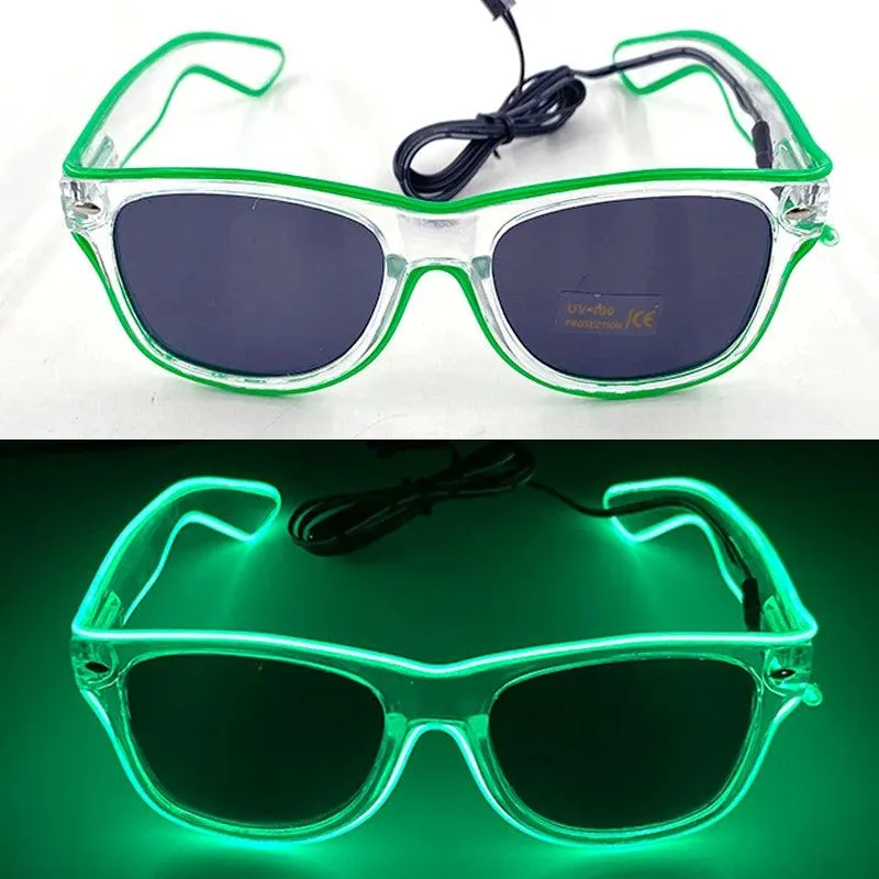 Light Up LED Wire Neon Glasses Party Supplies